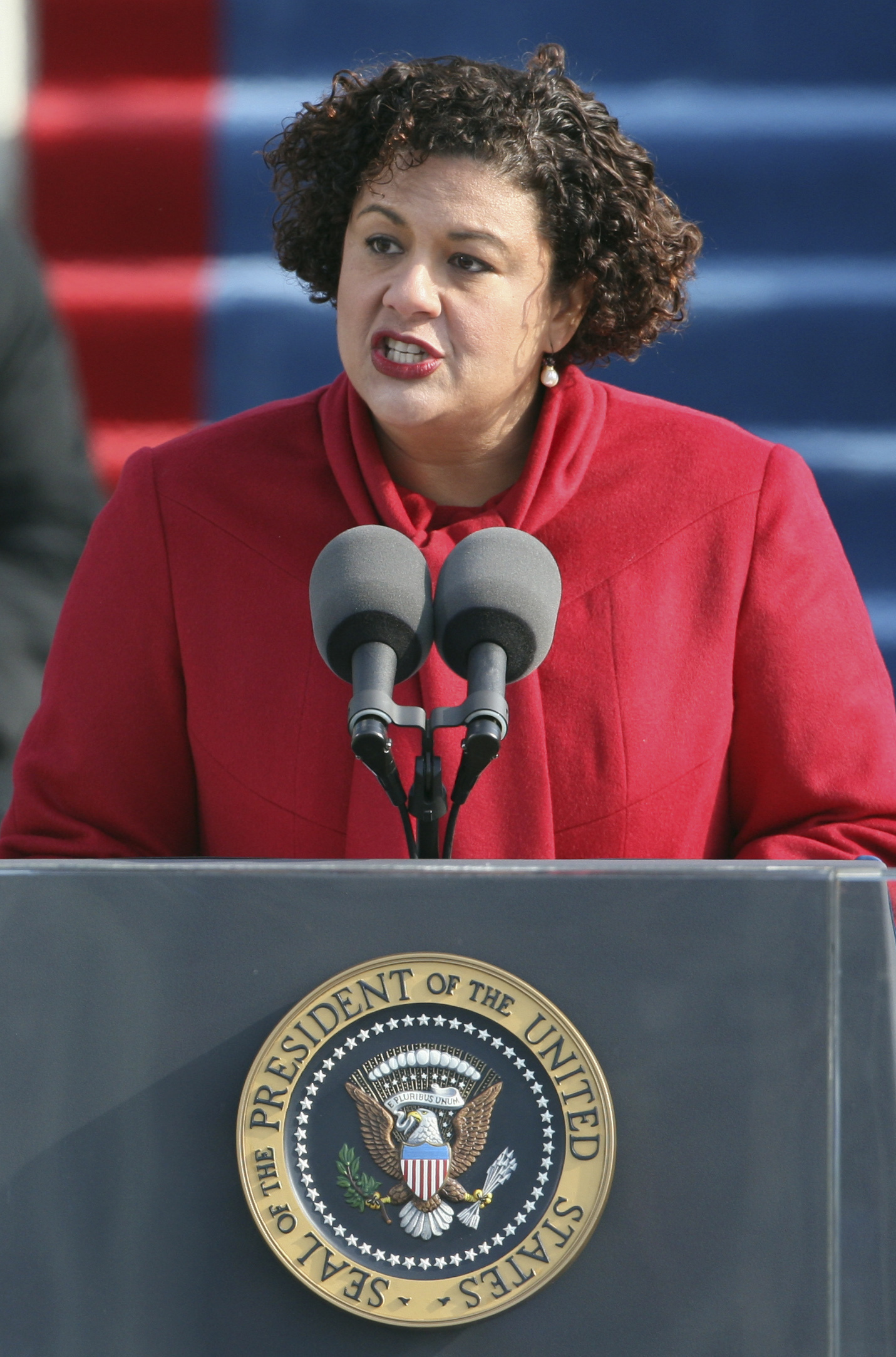 Elizabeth Alexander is the president of the Andrew W. Mellon Foundation.<br />(Ron Edmonds / AP Photo)