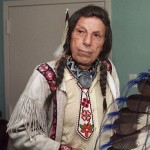 Iron Eyes Cody, the ''Crying Indian'' whose tearful face in 1970s TV commercials became a powerful symbol of the anti-littering campaign, is pictured in this 1986 photo.
(AP Photo)