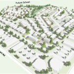 Hoppe Development’s Tallgrass mixed-income housing site, 35 acres in Papillion, will feature a mix of housing types targeting residents paying market rates and others who qualify for some of the affordable housing by making 60% or less of the area median income. 
(Courtesy of DAA, FoleyShald)