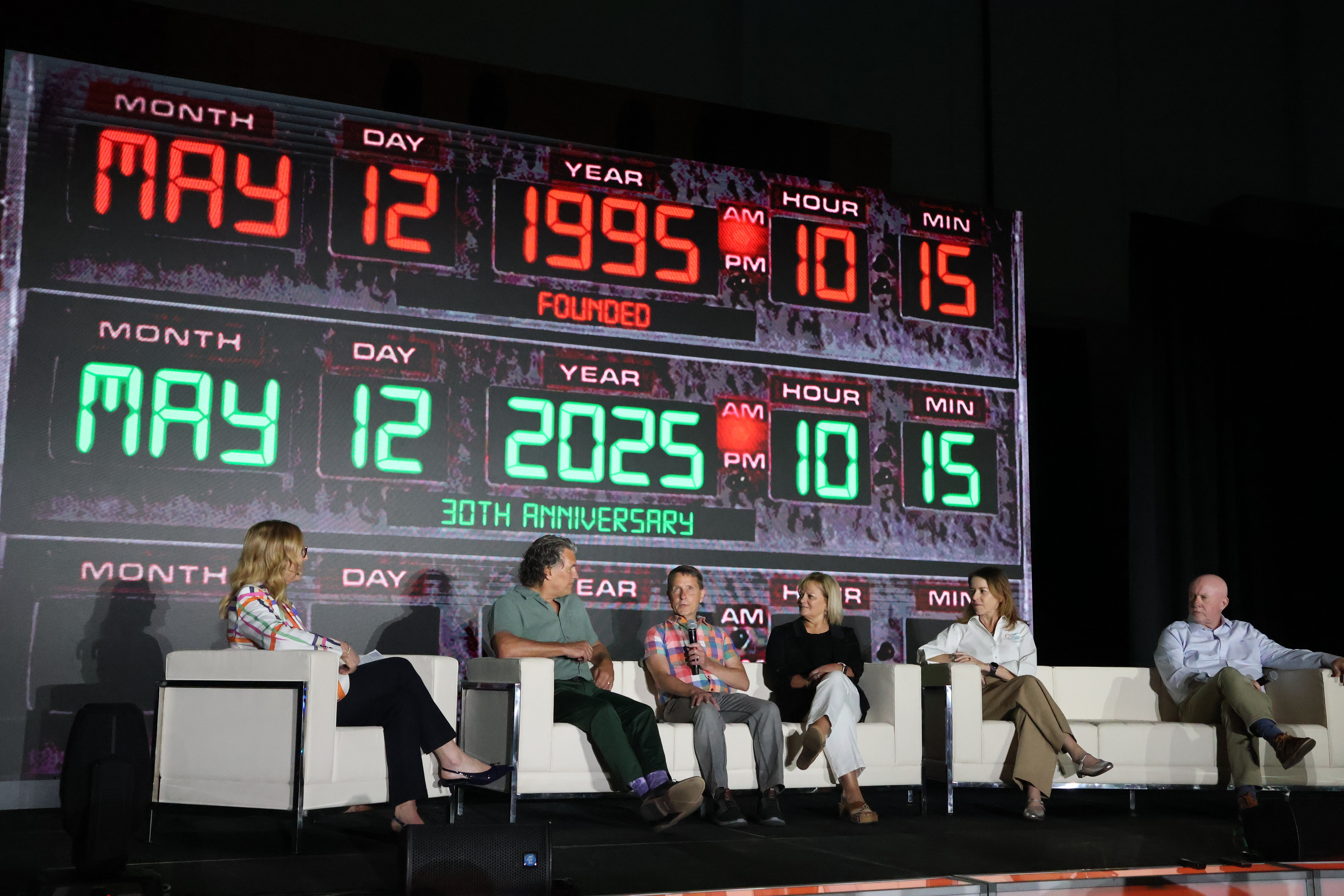A panel of longtime franchise owners discuss their successes and the challenges facing the in-home senior care industry during Right at Home’s annual conference in Omaha, Nebraska.<br />(Tim Trudell / The Daily Record)