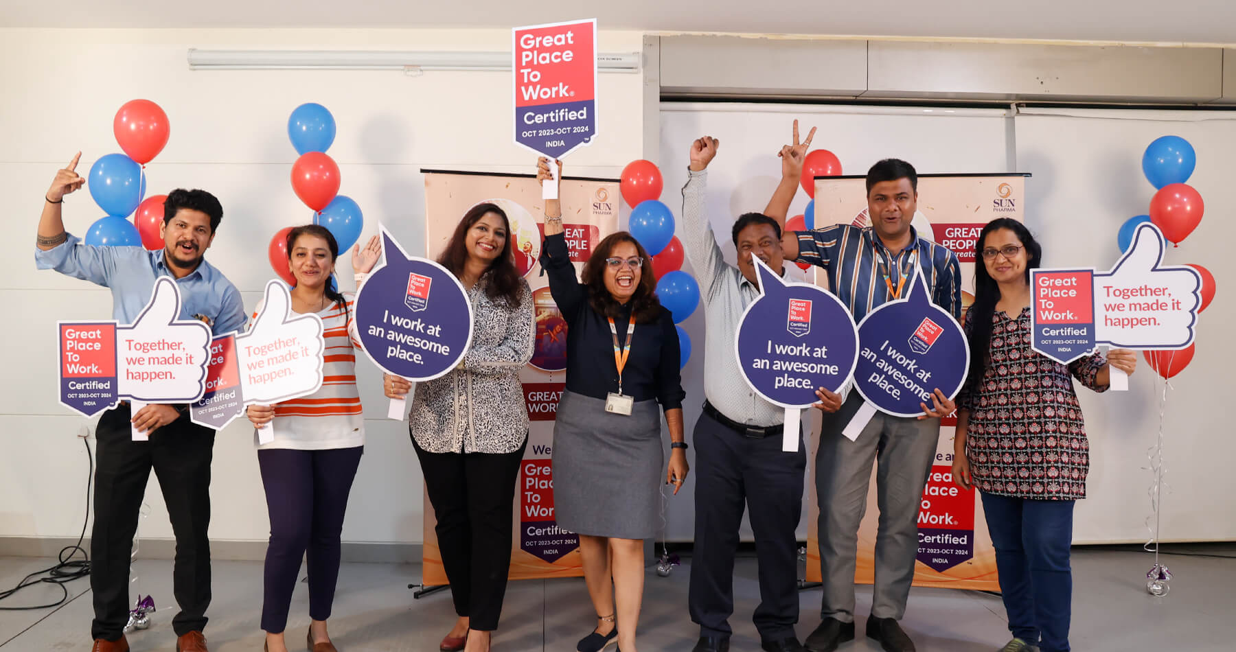 Employees of Sun Pharma.<br />(Courtesy of Sun Pharma)