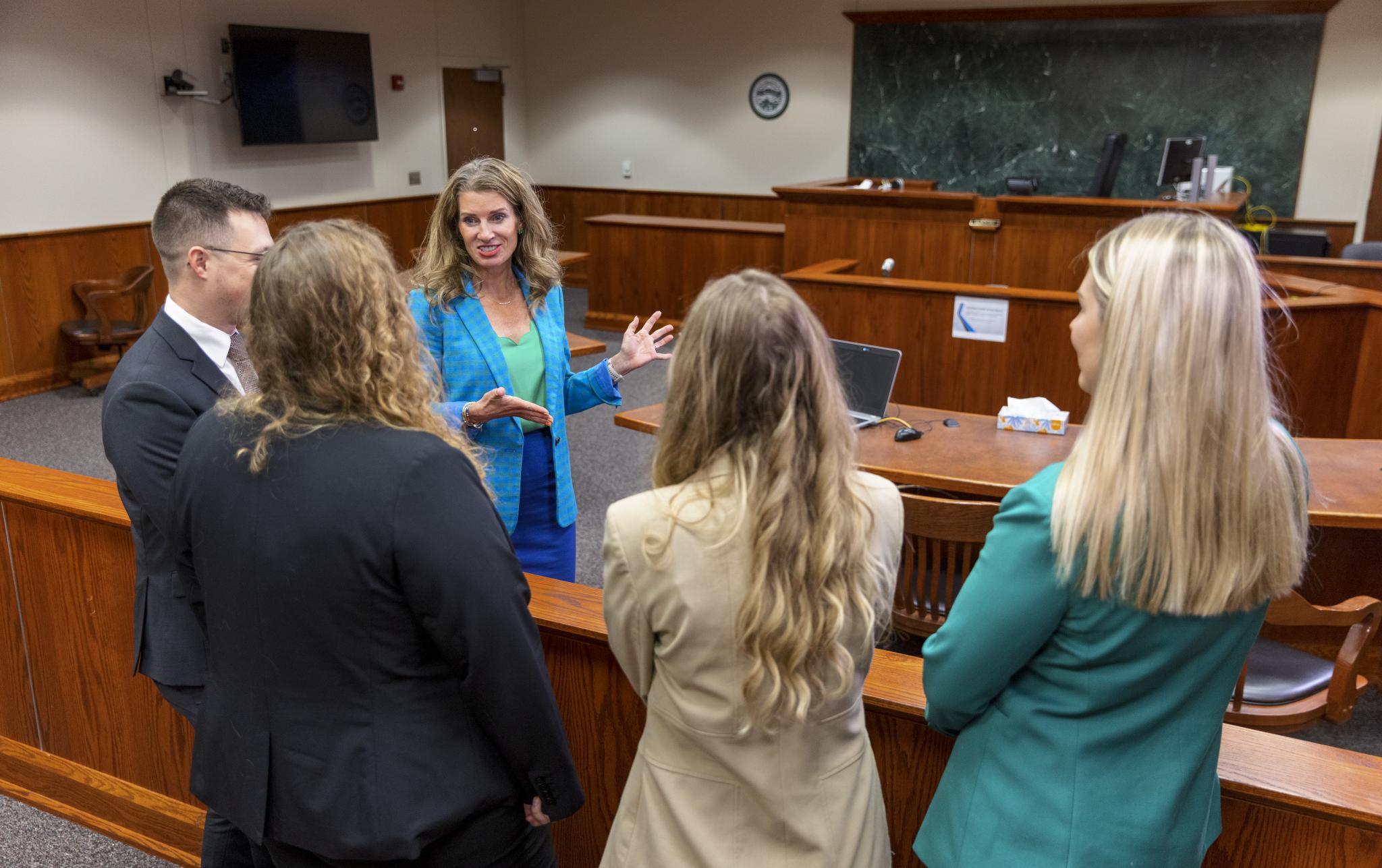 The Children’s Justice Clinic and Center on Children, Families, and the Law is expanding its reach with a new fellowship program aimed at lawyers in the more rural parts of the state. 	       (Craig Chandler/UNL)