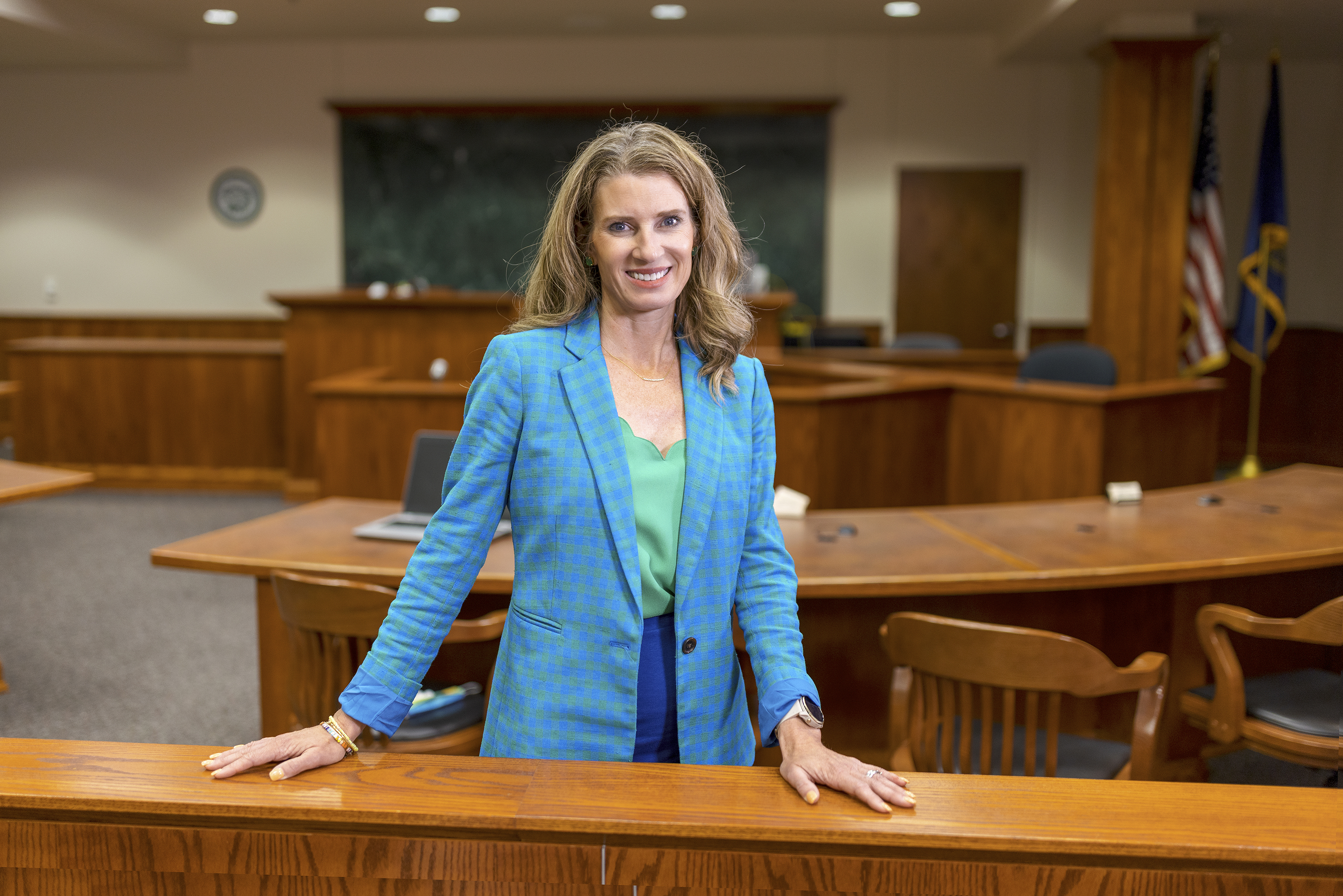 University of Nebraska College of Law Professor Michelle Paxton is the director of the Children’s Justice Clinic and Center on Children, Families, and the Law. (Craig Chandler/UNL)