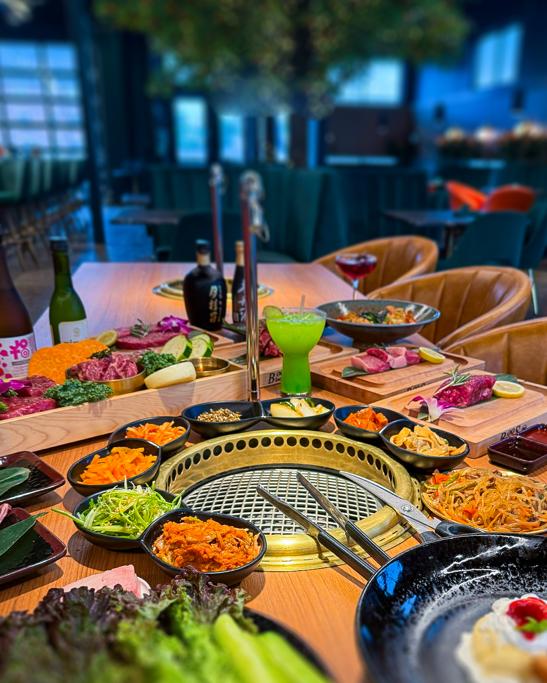 Japanese barbecue is a lot of fun, reviewer Sarah Baker Hansen says, and the servers at Koen in Omaha&#039;s Blackstone District do a good job of making sure guests understand the menu and know what to do. Diners can choose from a prefabricated plate or an a la carte selection.<br />(Courtesy photo)