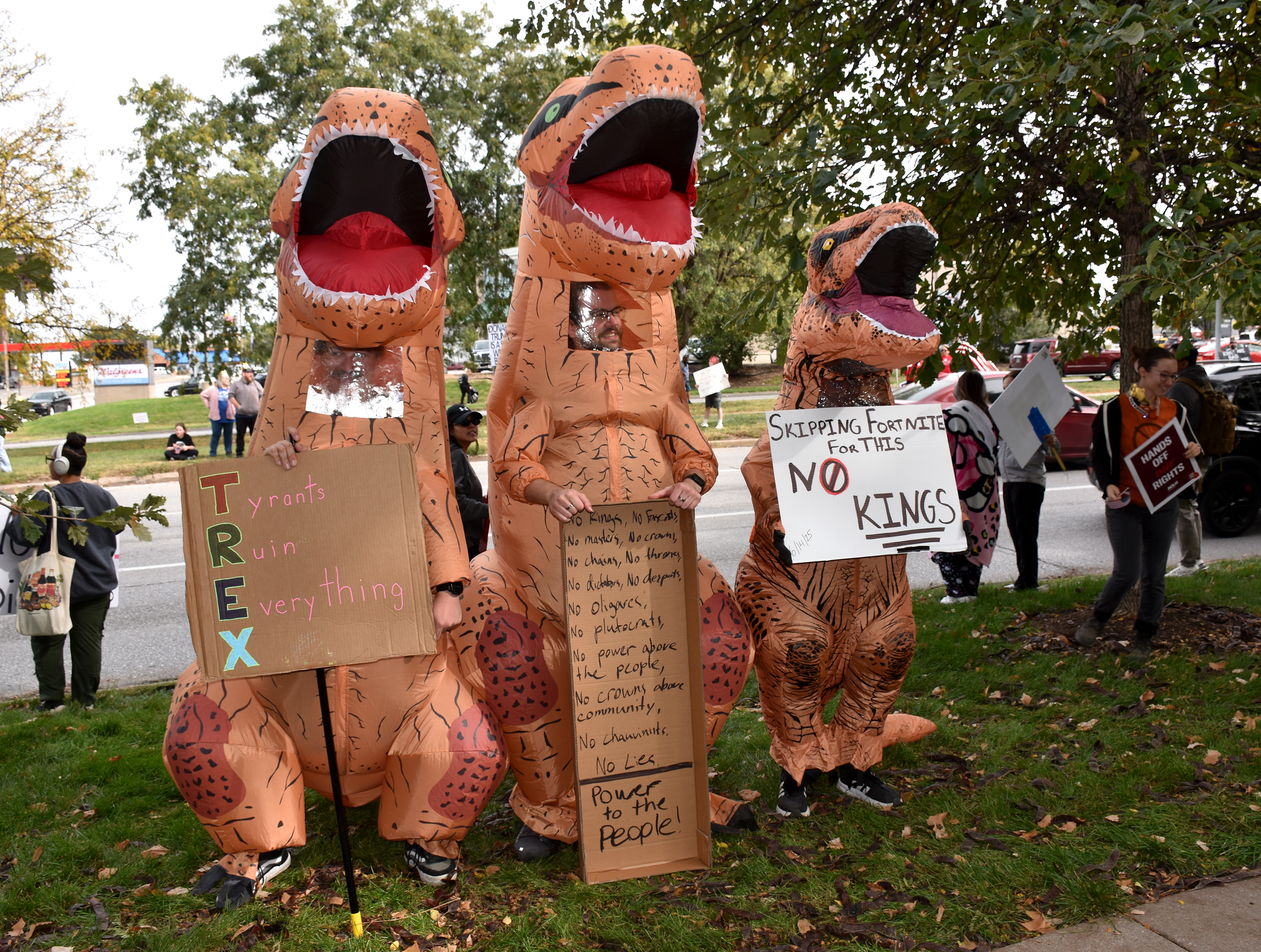 “No Kings Day 2,” held Oct. 18, was one of the largest, single-day nationwide demonstrations in U.S. history, as nearly seven million Americans gathered in more than 2,700 cities and towns in all 50 states, standing shoulder to shoulder in nonviolent defiance of authoritarianism.(Carla Chance / The Daily Record)