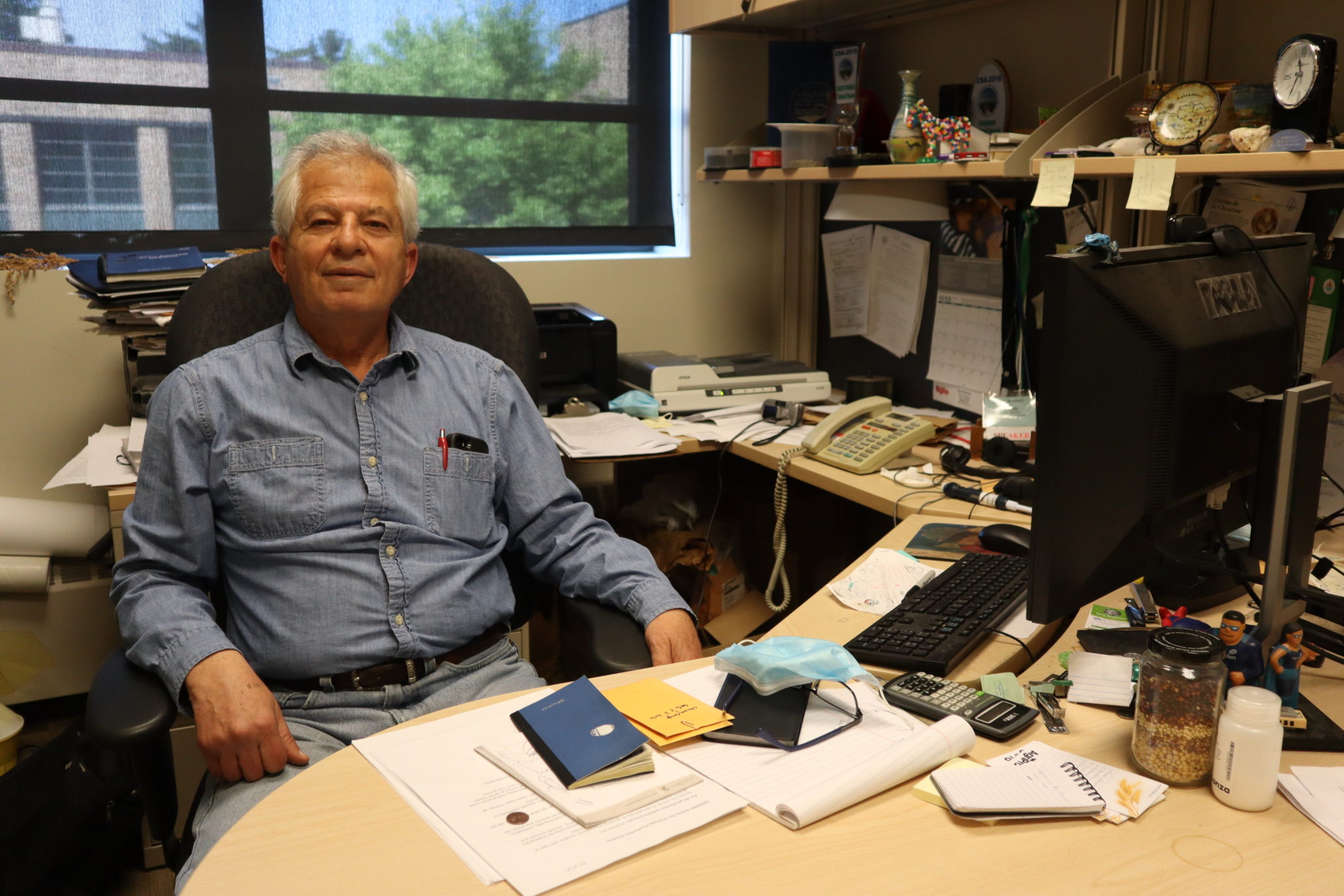 University of Nebraska-Lincoln agronomy professor Ismail Dweikat is researching hemp. “We are growing hemp to benefit the farmers in the state,” Dweikat said. “We’re not making money out of it. And we’re not getting any funding from the state or the government here, or the university.” (Mark Champion/NNS)