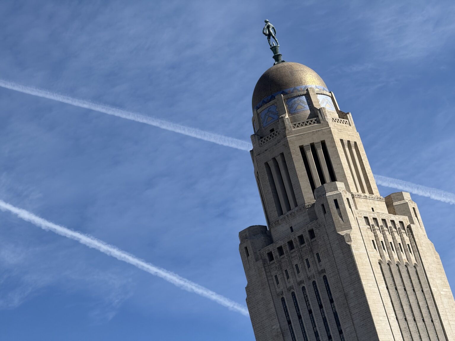 The Nebraska State Capitol.<br />(Aaron Sanderford / Nebraska Examiner)