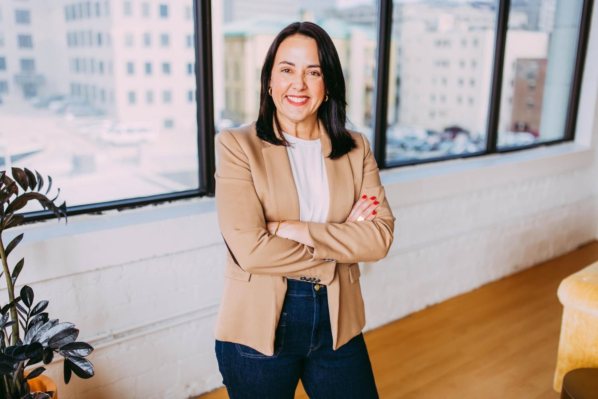 Denise Powell, known for her work helping new candidates run for office, is running for Congress in Nebraska’s Omaha-based 2nd District.<br />(Courtesy of Denise Powell for Congress