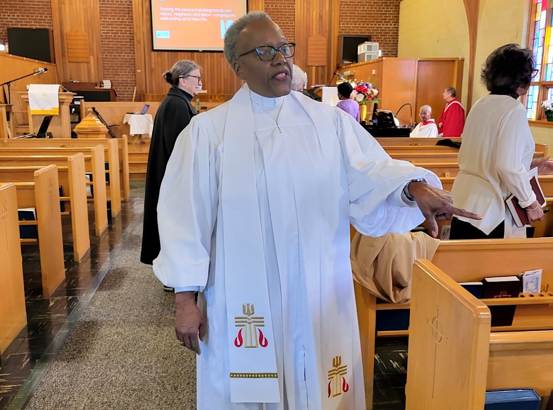 The Rev. Carolyn Grice was a teenager and member of Calvin Memorial Presbyterian Church when the film was released. The church’s leaders expressed “a willingness to make sure the story was heard because that’s how Calvin operated back in the day,” she said.<br />(Courtesy Photo)