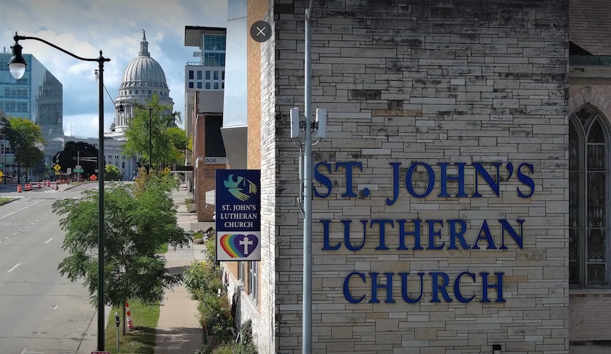 St. John’s Lutheran Church in Madison, Wis., is being converted into a 10-story high-rise that will combine a worship space with more than 100 affordable apartments. Lawmakers see the potential for much-needed housing on church-owned land, but opponents worry local communities could lose their authority over neighborhood development.<br />(Video screenshot courtesy of St. John’s Lutheran Church via Stateline)