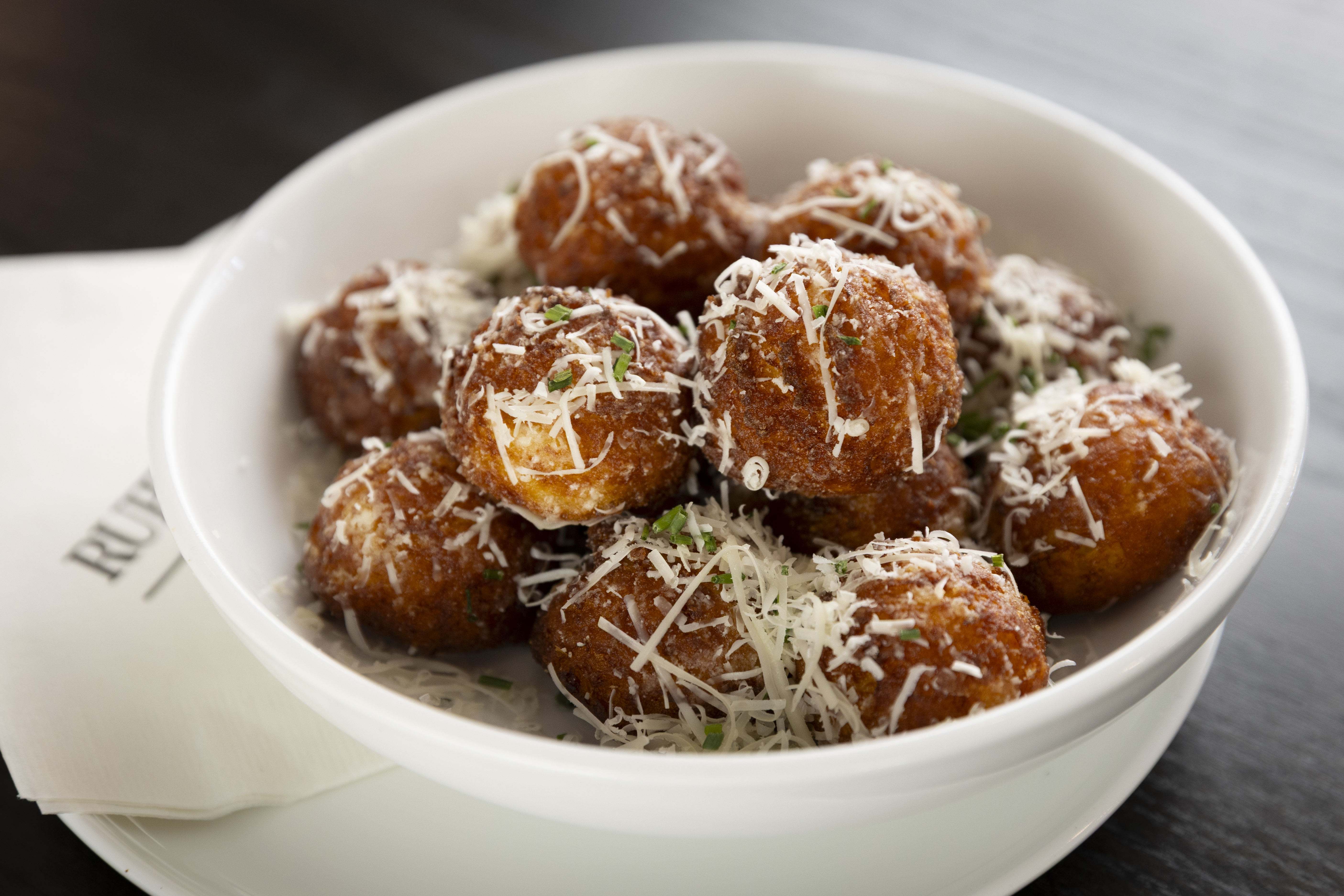 The parmesan stuffed potatoes.<br />(Ryan Soderlin / Flatwater Free Press)