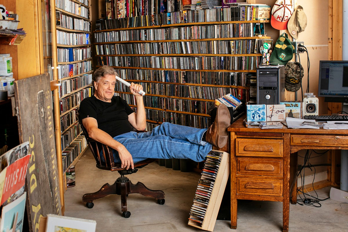 Rick Galusha, host of “Pacific Street Blues” – top-rated in its market and recently named a top-30 blues podcast – will celebrate its 35th anniversary, amassing many “gold record” type awards for his musical prowess over the years.<br />(Bill Stizmann / Omaha Magazine)