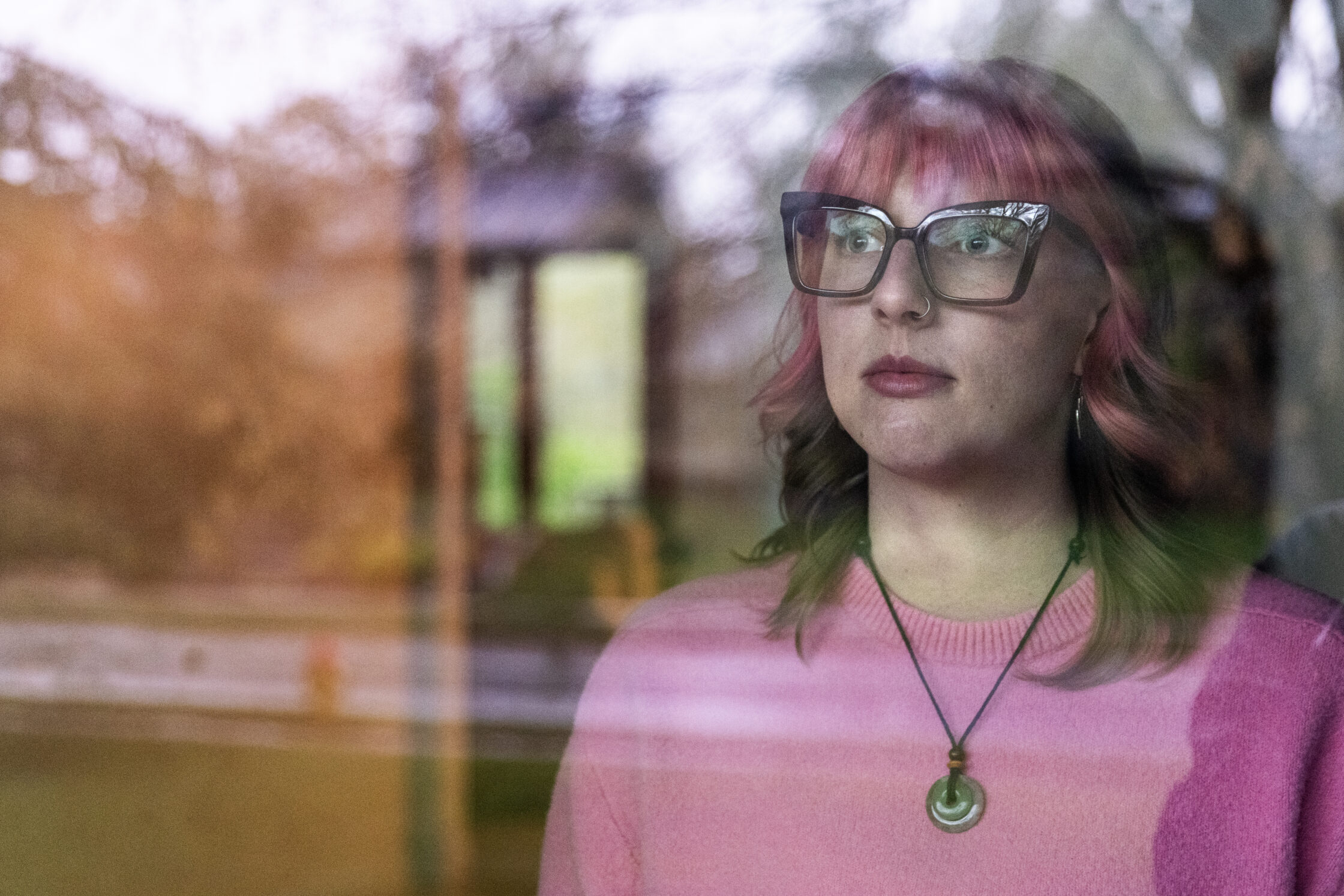 Sabrina Stratman has long believed in Planned Parenthood’s mission. Now she’s one of many who’ve recently left their jobs at the organization’s Omaha clinic, feeling disrespected by leadership.<br />(Anna Reed / Flatwater Free Press)