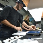 Josh Mott (left) and Hannah Pilkey label, weigh and bag genetically modified chestnuts in a lab at the State University of New York's College of Environmental Science & Forestry in Syracuse, N.Y., Monday, Sept. 30, 2019. The ESF American Chestnut Research & Restoration Project researchers have been able to add a gene to American chestnuts that give the trees resistance to a blight that decimated the trees in the 20th century.
(Adrian Kraus / AP Photo)