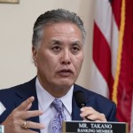 House Committee on Veterans' Affairs ranking member Mark Takano, of Calif. on Wednesday, Feb. 14, 2024, in Washington. 
(Manuel Balce Ceneta / AP Photo)