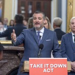 Sen. Ted Cruz, R-Texas, speaks about a bill to help protect victims of deepfakes and revenge porn, at the Capitol in Washington, Tuesday, June 18, 2024. 
(J. Scott Applewhite / AP Photo)