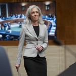 Susan Monarez, President Donald Trump's nominee to be director of the Centers for Disease Control and Prevention, arrives to testify before the Senate HELP Committee, at the Capitol in Washington, Wednesday, June 25, 2025. 
(J. Scott Applewhite / AP Photo)