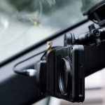 A small detection camera – which uses AI to detect road hazards and potholes – is seen mounted inside a parking enforcement vehicle, in San Jose, Calif., Wednesday, Nov. 12, 2025. 
(Godofredo A. Vásquez / AP Photo)