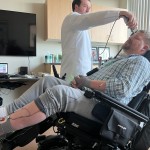 Amanda Fass said she was told to prepare for the worst after her husband Eric suffered traumatic brain injury in a 2021 freak accident at the Otoe County Fair. 
(Courtesy of Fass family)