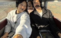 Lana Huetson is a senior aviation major at the University of Nebraska-Omaha. She has logged about 400 hours in the air, en route to a required 1,000 flight hours before becoming a certified commercial pilot.
(Photo courtesy of Lana Huetson)