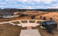 Shown is an aerial view of the current Malcolm X memorial campus marking his childhood home in North Omaha. The site is to be transformed with the help of a $20 million state grant. The redevelopment vision, more than a decade in the making, took a step forward with selection of a global firm to create a master site plan. 
(Courtesy of Loud Nerd)