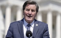 Rep. John Garamendi, D-Calif, Tuesday, April 16, 2024, on Capitol Hill in Washington.
 (Mariam Zuhaib / AP Photo)