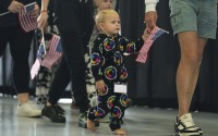 Afrikaner refugees from South Africa arrive, Monday, May 12, 2025, at Dulles International Airport in Dulles, Va. 
(Julia Demaree Nikhinson / AP Photo)