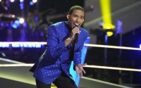 Dreion performs on season 26 of NBC’s “The Voice.” The Omaha native wowed the judges with his rendition of Earth, Wind & Fire’s “Shining Star.” Dreion is now on tour, opening for the legendary group. The band is coming to La Vista’s The Astro Amphitheater on July 16. 
(Casey Durkin / NBC) 