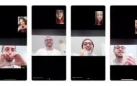 Montpetit and Ely regularly video chatted in the fall and winter of 2024. Montpetit said he was proposing marriage in the final screenshot. 
(Courtesy Julie Montpetit)