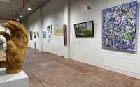 An inaugural group exhibition and open house wraps up May 31. It’s open Saturday from 11 a.m. to 7 p.m. at 2200 S. 24th St. in Omaha. 
(Courtesy of Ilaamen Pelshaw)
