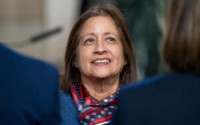 State Sen. Margo Juarez of Omaha, Jan. 15, 2025. 
(Zach Wendling / Nebraska Examiner)