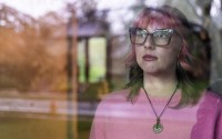 Sabrina Stratman has long believed in Planned Parenthood’s mission. Now she’s one of many who’ve recently left their jobs at the organization’s Omaha clinic, feeling disrespected by leadership. 
(Anna Reed / Flatwater Free Press)