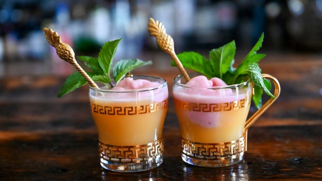 Pineapple, orange and sherbert punch offers a unique flavor without the effects of a cocktail.
(Courtesy of gastronomblog.com)
