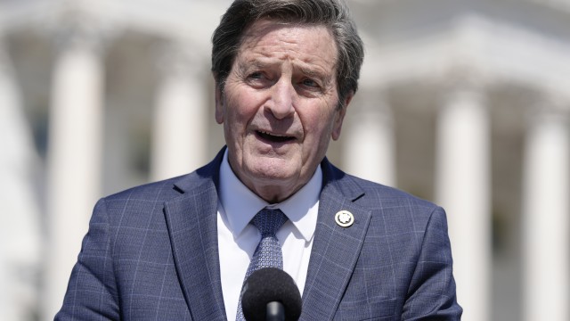 Rep. John Garamendi, D-Calif, Tuesday, April 16, 2024, on Capitol Hill in Washington.
 (Mariam Zuhaib / AP Photo)