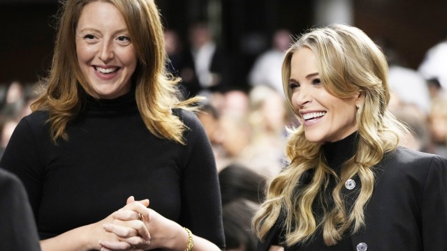 Dr. Casey Means (left), a wellness influencer, attends a confirmation hearing for Robert F. Kennedy Jr. for the Secretary of Health and Human Services post, at the Capitol in Washington, Jan. 29, 2025. 
(Ben Curtis / AP Photo)