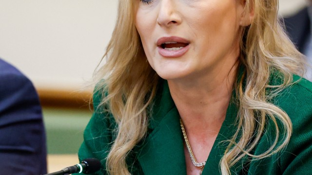 Rep. Laurel Lee (R-FL) in Charlotte, N.C., Monday, Sept. 29, 2025.
(Nell Redmond / AP Photo)