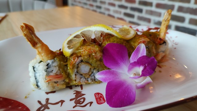 There she is: the PYT. How can one begin to practice moderation in one's life with a sushi like this?
(Austin Petak / The Daily Record)