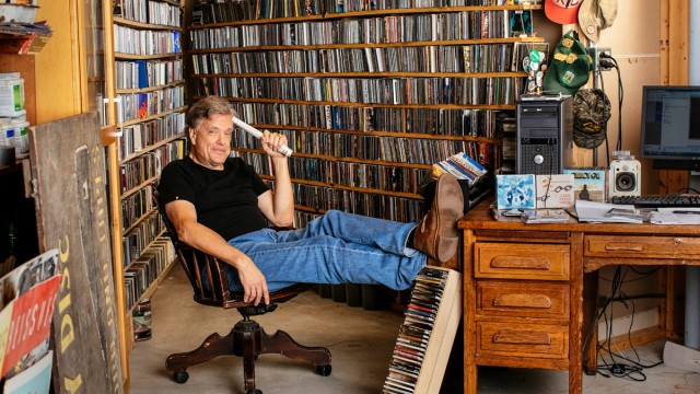 Rick Galusha, host of “Pacific Street Blues” – top-rated in its market and recently named a top-30 blues podcast – will celebrate its 35th anniversary, amassing many “gold record” type awards for his musical prowess over the years.
(Bill Stizmann / Omaha Magazine)