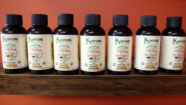 Vanilla extract has been Fouad Koponi’s bread and butter since the company’s founding in Grand Island. 
(Josh Salmon / Flatwater Free Press)